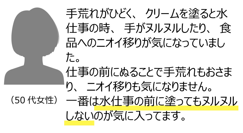 使用者の感想1